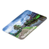 Traditioneel vissersdorp Marken, Nederland Magneet (Linkerzijde)