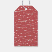 Traditioneel - Warm Rood -  cadeau Labels Cadeaulabel (Achterkant)