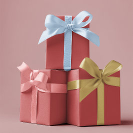 Traditioneel - warm rood - inpakpapier vellen