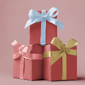 Traditioneel - warm rood - inpakpapier vellen