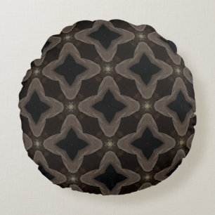 Traditioneel Wild West Pattern Rond Kussen