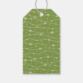 Traditioneel - zacht groen -  cadeau Labels Cadeaulabel (Achterkant)