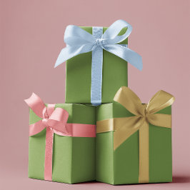 Traditioneel - zacht groen - inpakpapier vellen