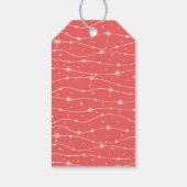 Traditioneel - Zacht Rood - cadeau Labels Cadeaulabel (Achterkant)