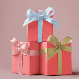 Traditioneel - zacht rood - inpakpapier vellen