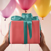 Traditioneel - zacht rood - inpakpapier vellen