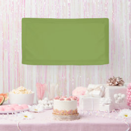 Traditioneel - Zachte groene banner