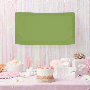 Traditioneel - Zachte groene banner