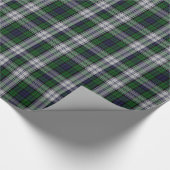 Traditioneel zwart horloge-speldenpapier cadeaupapier (Hoek)