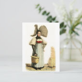 Traditioneel Zwitsers kostuum van Bern Briefkaart (Staand voorkant)