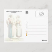 Traditioneel Zwitsers kostuum van het kanton Uri Briefkaart (Achterkant)