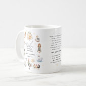 Traditionele 12 dagen van de Schattigee kerstvakan Koffiemok (Voorkant links)