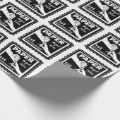 Traditionele 1e trouwdag cadeaupapier (Hoek)