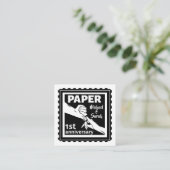 Traditionele 1e trouwdag informatiekaartje (Staand voorkant)