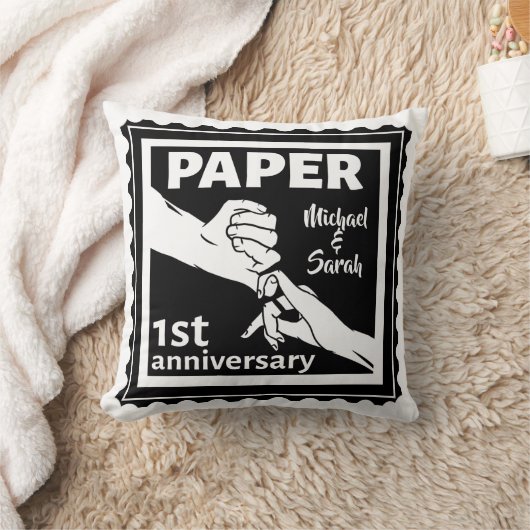 Traditionele 1e trouwdag kussen (Deken)