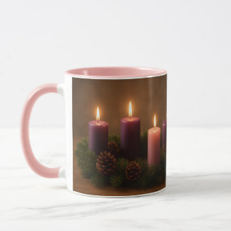 Traditionele Adventskrans Derde Zondag Mok