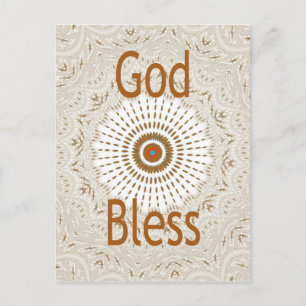 Traditionele Afrikaanse Motif Design Art Print Briefkaart