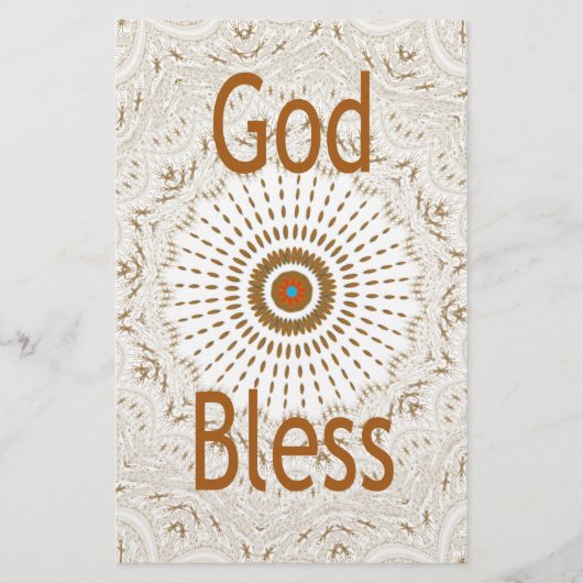 Traditionele Afrikaanse Motif Design Art Print Briefpapier (Voorkant)