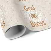 Traditionele Afrikaanse Motif Design Art Print Cadeaupapier (Rol Hoek)