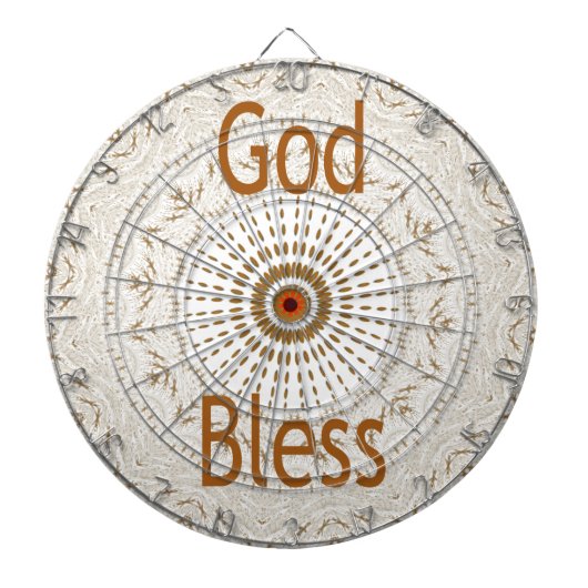 Traditionele Afrikaanse Motif Design Art Print Dartbord (Voorkant)