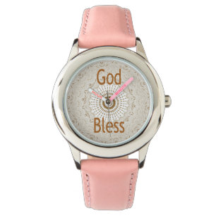 Traditionele Afrikaanse Motif Design Art Print Horloge