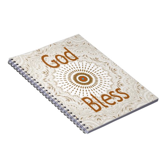 Traditionele Afrikaanse Motif Design Art Print Notitieboek (Rechterzijde)