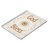 Traditionele Afrikaanse Motif Design Art Print Notitieboek (Linkerzijde)