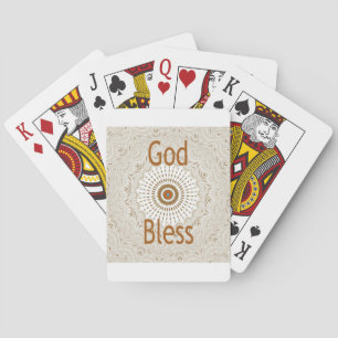 Traditionele Afrikaanse Motif Design Art Print Speelkaarten