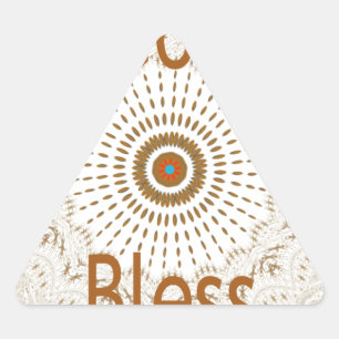 Traditionele Afrikaanse Motif Design Art Print Sticker