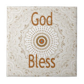 Traditionele Afrikaanse Motif Design Art Print Tegeltje (Voorkant)