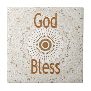 Traditionele Afrikaanse Motif Design Art Print Tegeltje