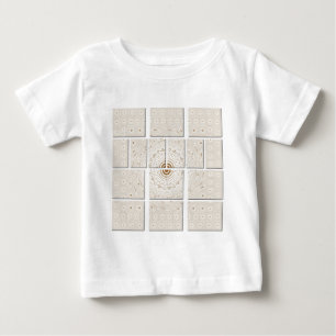 Traditionele Afrikaanse Motif Mozaïek Art Print.