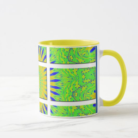 Traditionele Afrikaanse zwarte Mok 11 oz Ringer (Rechts)