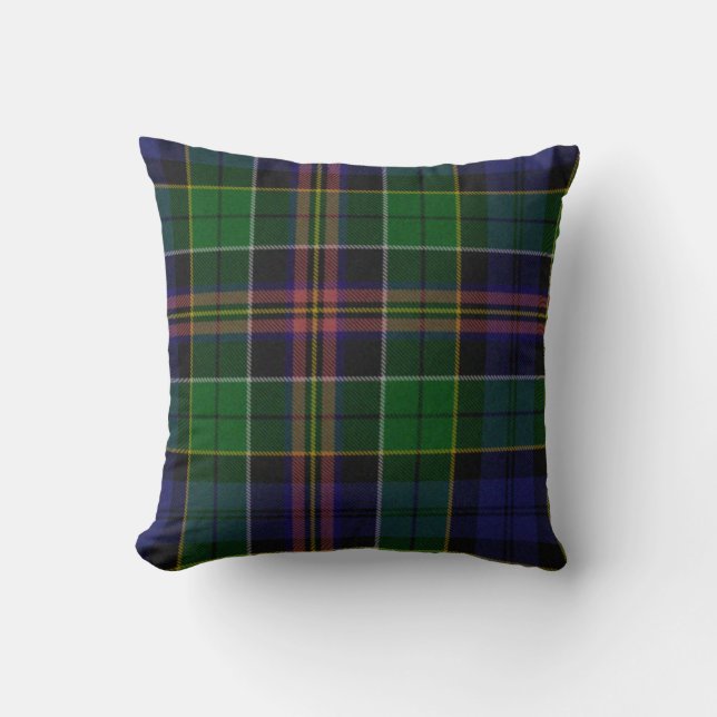 Traditionele Allison Tartan Pset Pillow Kussen (Voorkant)