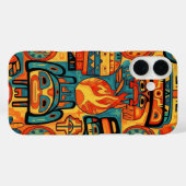 TRADITIONELE AMERIKAANSE INDIAANSE KUNST Case-Mate iPhone CASE (Achterkant (horizontaal))