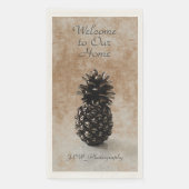 Traditionele ananas Welkom Tan Servet (Voorkant)