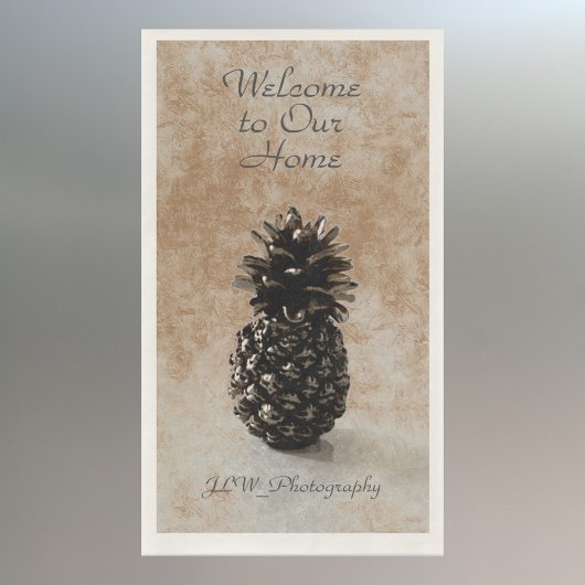 Traditionele ananas Welkom Tan Servet