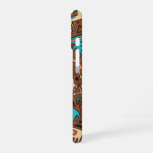 traditionele Apache Indiase kunst iPhone 16 Hoesje (Linkerkant)