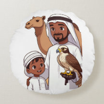 Traditionele Arabische valkenjacht