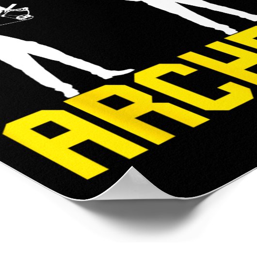 Traditionele Archery Poster (Hoek)