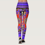 Traditionele Armeense kunst Leggings (Achterkant)