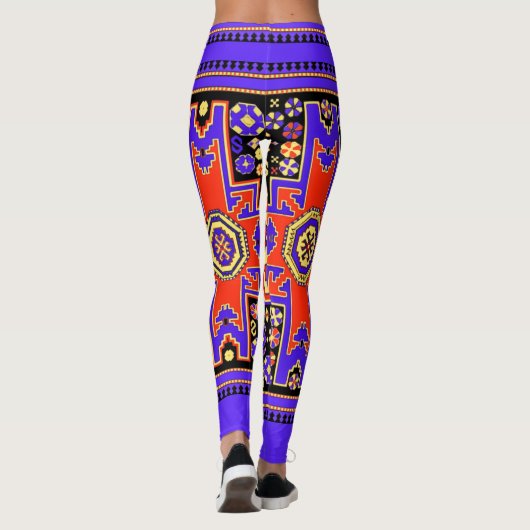 Traditionele Armeense kunst Leggings (Achterkant)