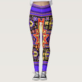 Traditionele Armeense kunst Leggings (Voorkant)