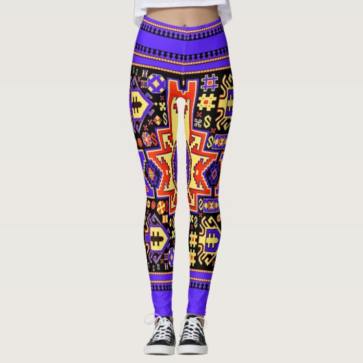 Traditionele Armeense kunst Leggings (Voorkant)
