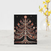 Traditionele Australische kerstkunst Kaart (Gele Bloem)