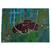 Traditionele auto groot cadeauzakje (Voorkant)