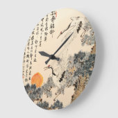 Traditionele Aziatische schilderkunst: klassieke k Grote Klok (Hoek)