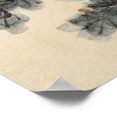 Traditionele Aziatische schilderkunst: klassieke k Poster (Hoek)