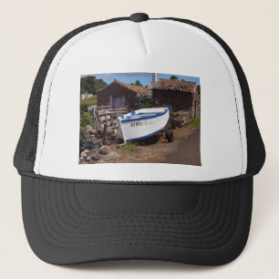 Traditionele Azorische Vissersboot Trucker Pet