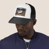 Traditionele Azorische Vissersboot Trucker Pet (In situ)